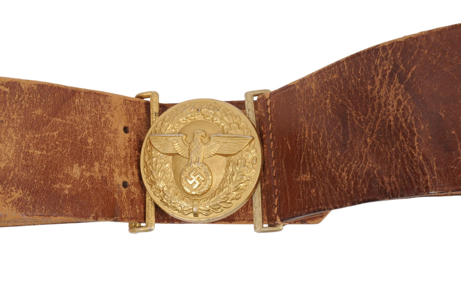 *German WWll NSDAP Political Leaders RZM Marked Belt Buckle (RW) (1 of 4)