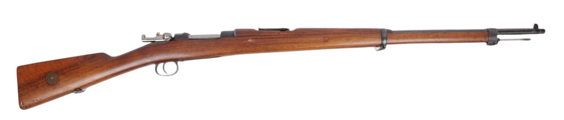 Swedish Carl Gustafs Model 1896 Mauser 6.5x55mm Bolt Action Rifle FFL Required: 283154 (CWA1): This Swedish Carl Gustafs Model 1896 Mauser 6.5x55mm Bolt Action Rifle is in good to very good overall condition. The bore is bright and well defined. The action appears to function properly. The meta