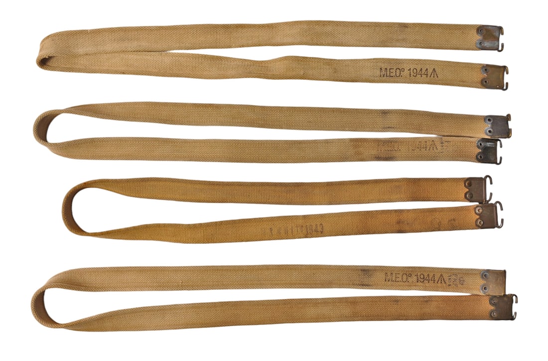 Four British Enfield Slings (H3S) (1 of 6)