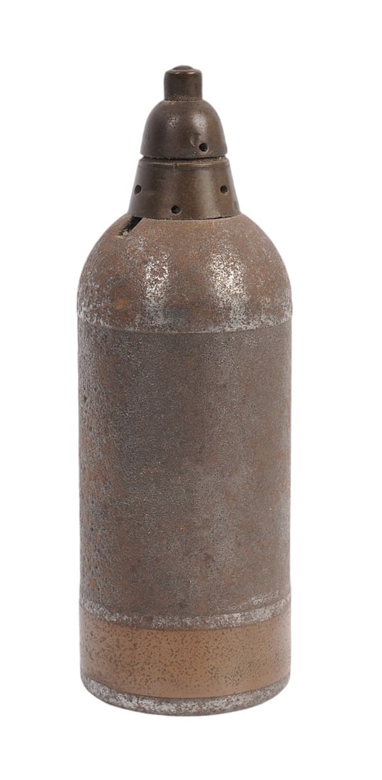 Rare Japanese WWII Type 89 50MM HE Knee Morter projectile Inert (D3J): A Rare Japanese WWII Type 89 50MM HE Knee Morter projectile Inert in good condition. Projectile has moderate wear with minor blemishing.