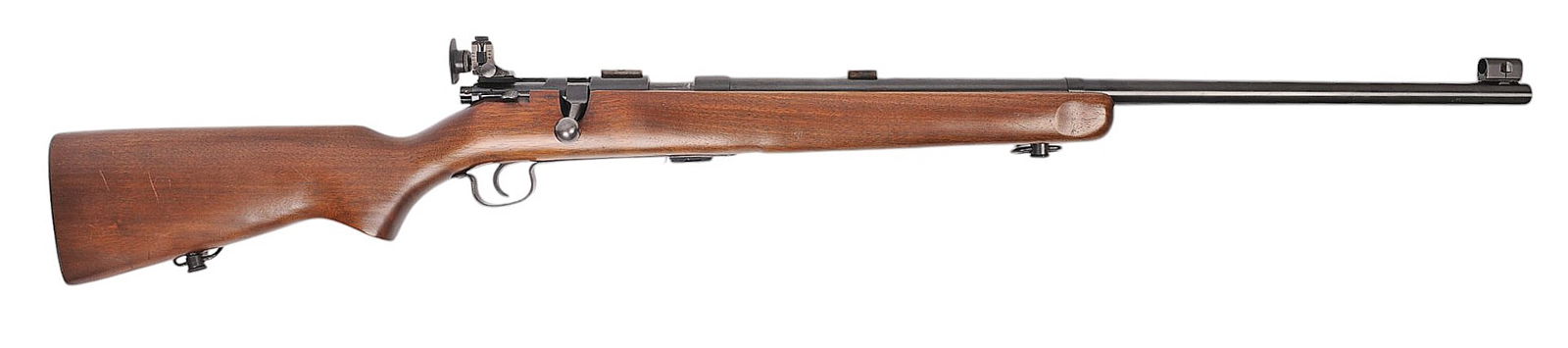 Stevens Model 416 .22 LR Bolt-Action Target Rifle - FFL #NSN (J4R1): This nice Stevens Model 416 .22 LR Bolt-Action Target Rifle is in very good condition with good precision sights. It has a bright and defined bore. Many of these were used by the US Military, but this