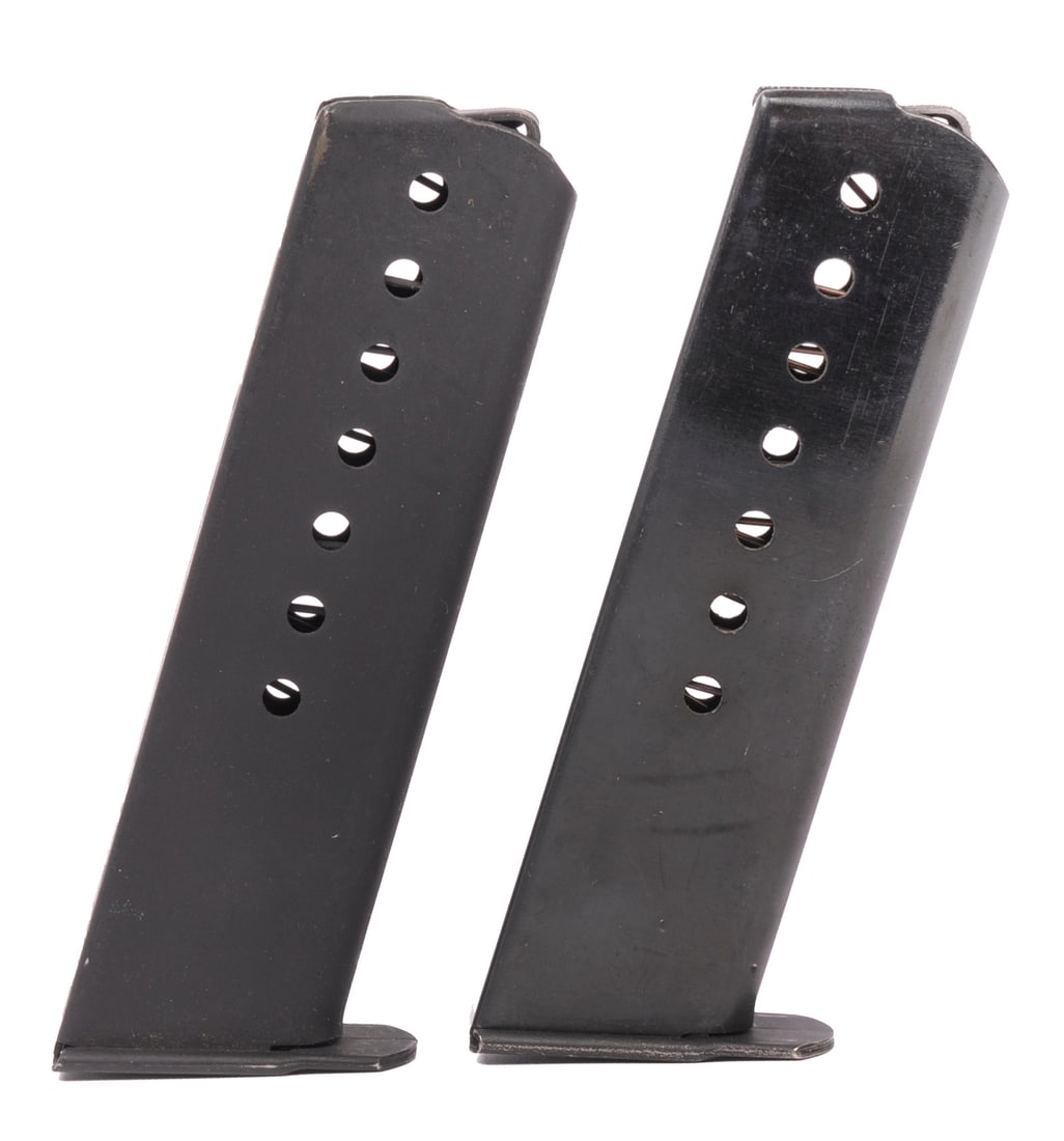 *German World War II Walther P38 / Post War P1-P38 8Rd. 9mm Magazines Lot of 2 (J) (1 of 7)