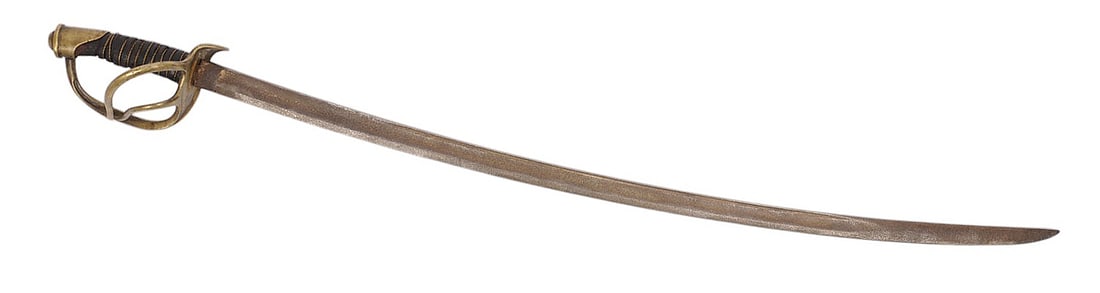 US Army Civil War era M1860 Cavalry Saber (A) (1 of 10)