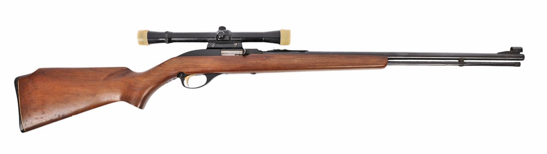 Marlin Model 99 22 LR Semi-auto Rifle FFL Required: NSN (HHS1): A Marlin Model 99 22 LR Semi-auto Rifle that is in good to very good condition with a bright and defined bore. The action appears to function properly, and the finish shows light usage wear that would