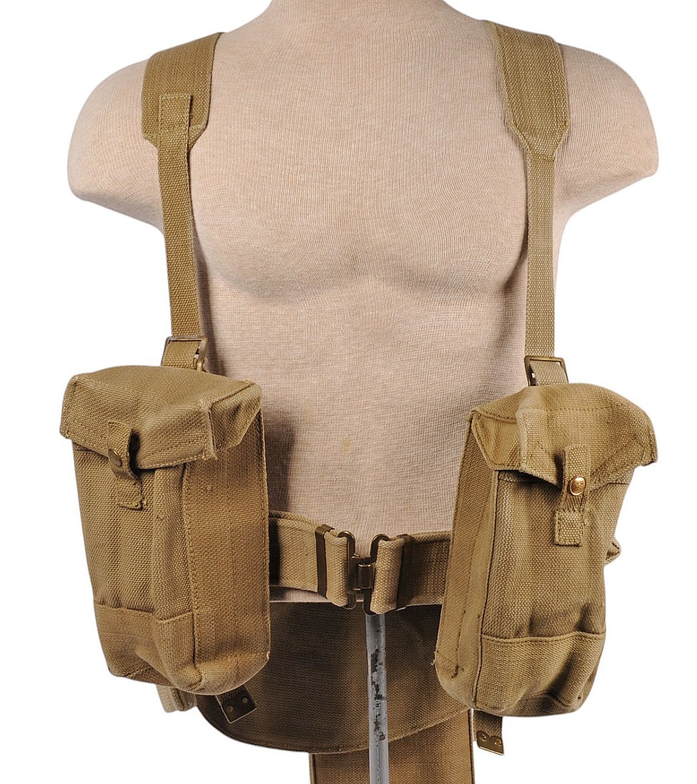 British World War II Pattern 37 Field Gear Lot (H3S) (1 of 13)