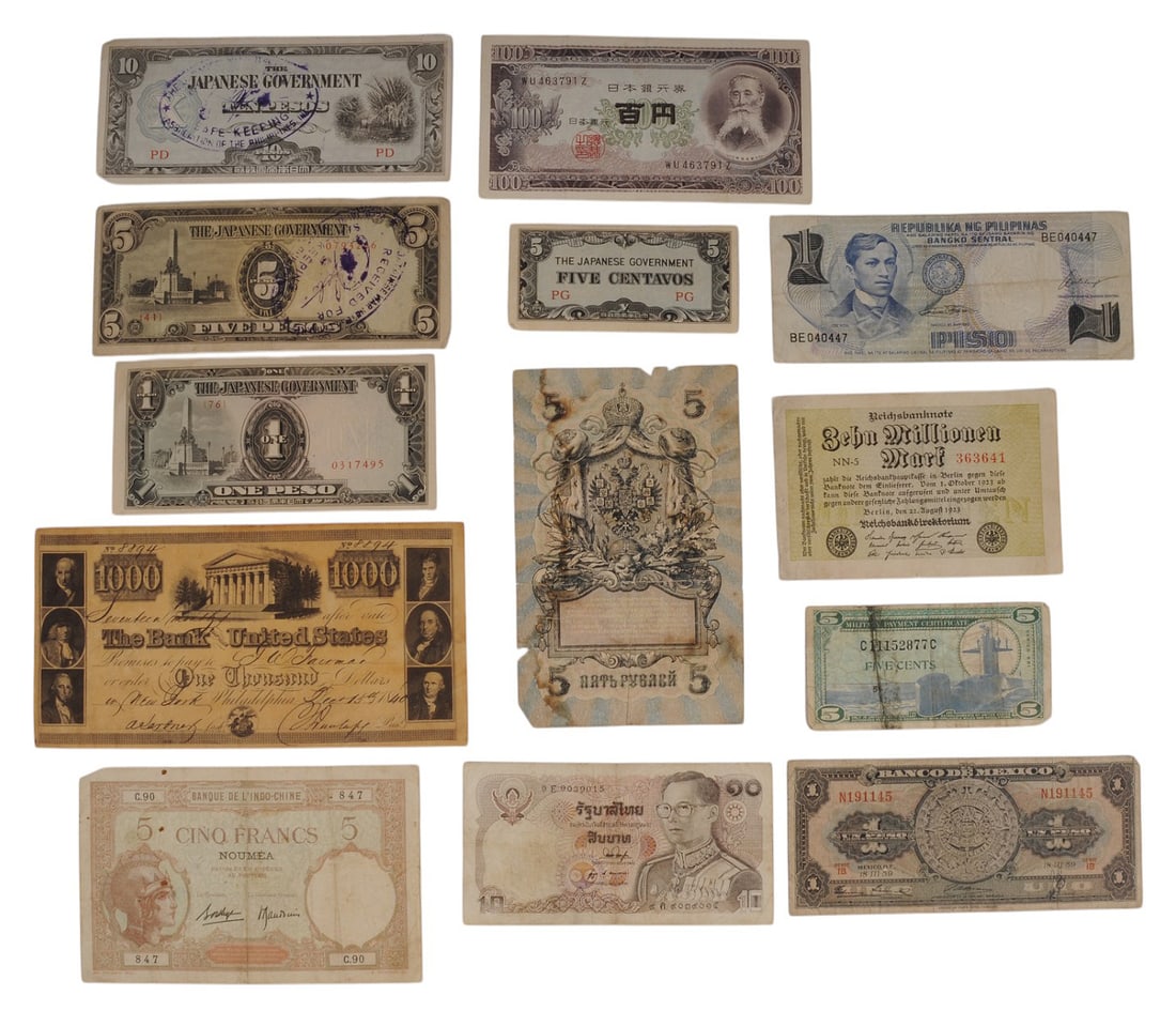 Group Lot of Foreign WWII Currency (HRT) (1 of 9)