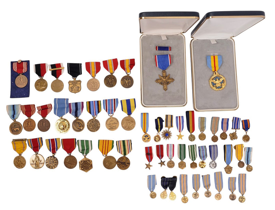 50+ US Military WWII to Current Full & Dress size Awards/Medals (MIC) (1 of 5)