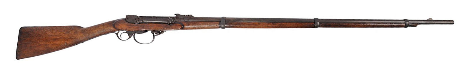 RARE Norwegian Kammerlader M1860/67 Long 11.77 mm Breech-loading Rifle No FFL Required (EDN1): A rare Norwegian Kammerlader M1860/67 Long 11.77 mm Breech-loading Rifle that is in good condition with a dark and dirty bore that needs cleaning. The action appears to function properly and the nippl