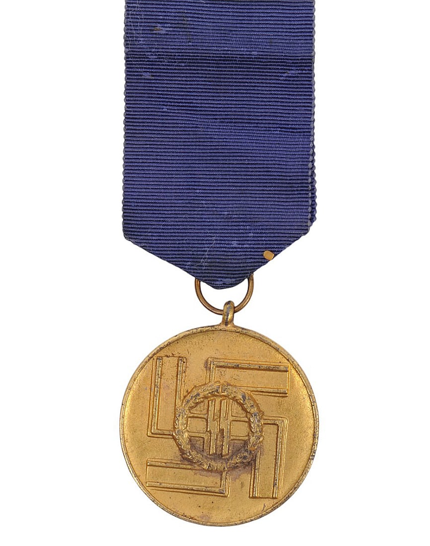 *German World War II SS Year Long Service Medal (HKR) (1 of 4)