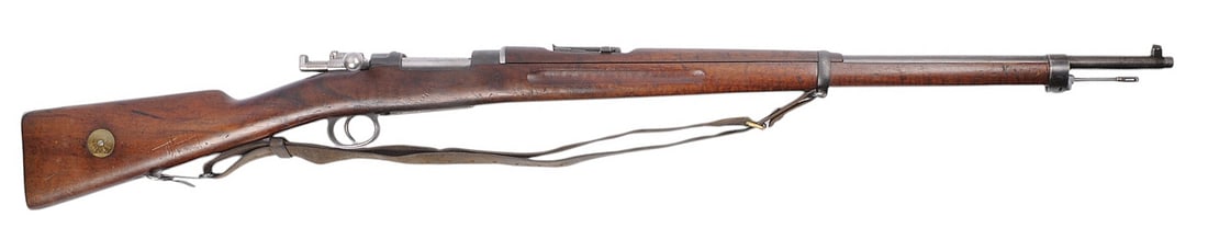 Swedish Military M1896 6.5x55mm Mauser Bolt-Action Rifle - FFL # 9983 (S4C1): An early matching import Swedish Military M1896 6.5x55mm Mauser Bolt-Action Rifle in very good condition with a "1" graded barrel and a bright and defined bore. Carl Gustaf 1899-dated, updated post '4