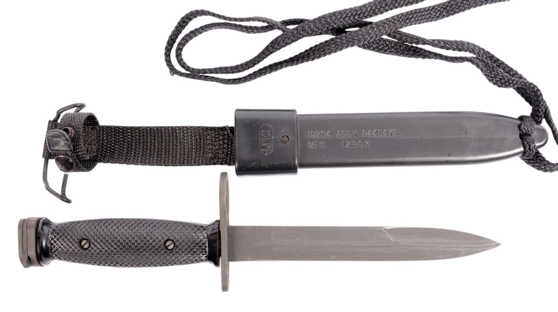 MT US Military Issued Imperial M7 Bayonet with an M10 Scabbard (S4C) (1 of 7)