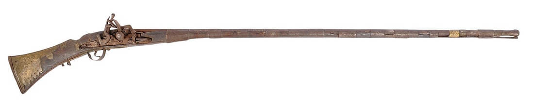 Antique North African 1800s era Miquelet-Lock Jenzel Musket - no FFL needed (S2J1) (1 of 18)