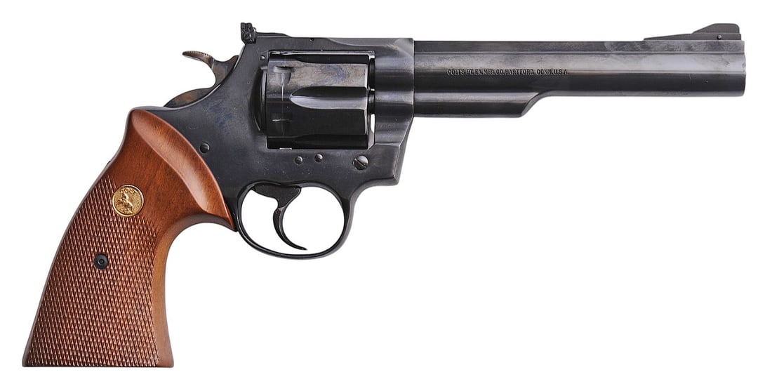 Colt Trooper Mk III .357 Magnum Revolver FFL Required: 41012L (M2A1): A clean Colt Trooper Mk III .357 Magnum Revolver that is in good to very good condition with a bright and defined bore. The action appears to function properly with a tight lockup, and the finish show