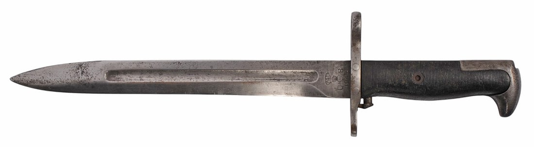 US Military WWII issue M1905 M-1 Garand Rifle Bayonet (JAS): A nice 1943 PAL US Military WWII issue M1905 M-1 Garand Rifle Bayonet in good condition...but no scabbard.