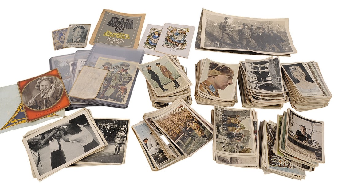*German WWII Military Photograph and Memorabilia Large Group Lot (HKR) (1 of 7)
