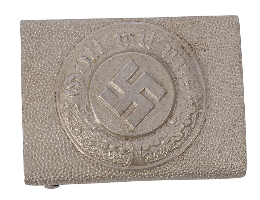 *German WWII Police Buckle (M4M) (1 of 3)