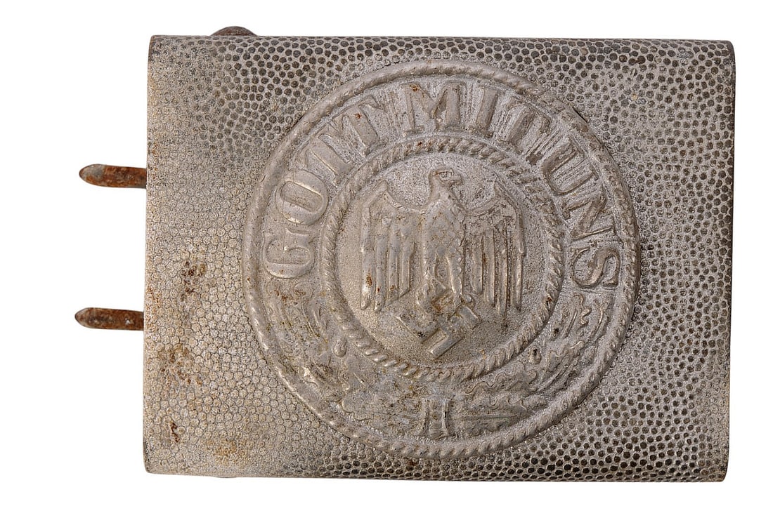 *German WWII Heer Belt Buckle (M4M) (1 of 3)