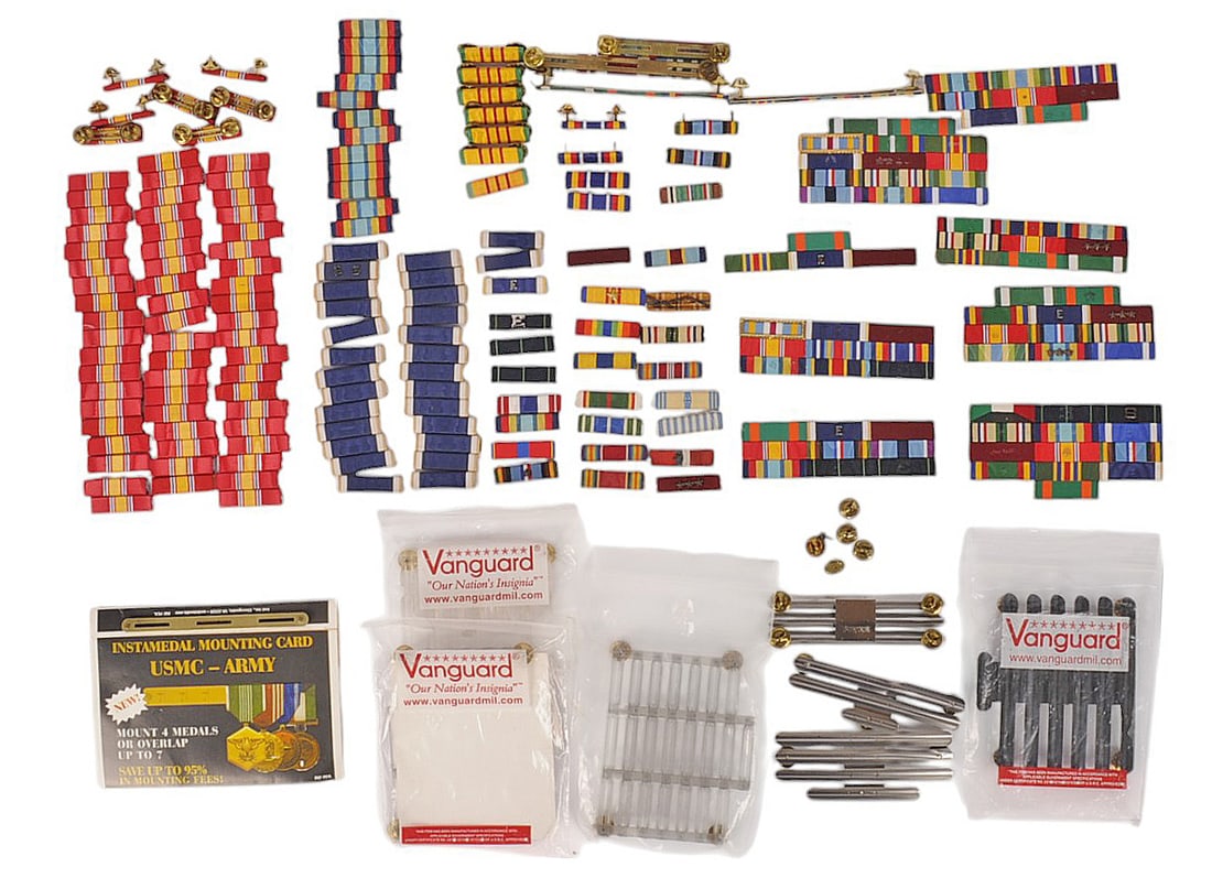 Large US Military Ribbon Lot (RM) (1 of 5)