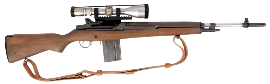 Springfield Armory M1A .308 National Match Barrel Semi-Automatic Rifle - FFL # 208176 (KJS1: An early Springfield Armory M1A .308 caliber National Match Barrel Semi-Automatic Rifle in very good condition with a bright and defined bore. The action appears to function properly, and the finish s