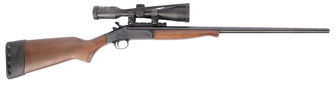 Harrington & Richardson 25-06 Rem Single Shot Break Action Rifle with Scope FFL#HY211922 (C3S1): A Harrington & Richardson 25-06 Rem Single Shot Break Action Rifle with Scope in very good condition with a bright and defined bore. The action appears to function properly with little to no wear to t