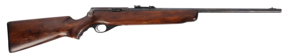 Wards Western Field 14M/390B .22LR Single-shot Rifle FFL Required: NSN (RDW1): A Wards Western Field 14M/390B .22LR Single-shot Rifle that is in good to very good condition with a bright and defined bore. The action appears to function properly, and the finish shows light usage