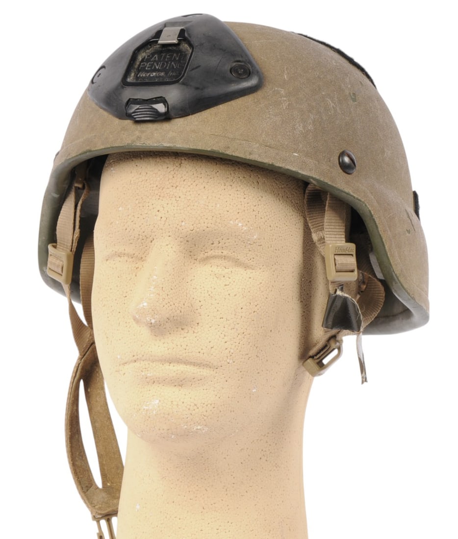Early GWOT Naval Special Warfare PASGT Helmet with Prototype NVG Mount (APL) (1 of 10)