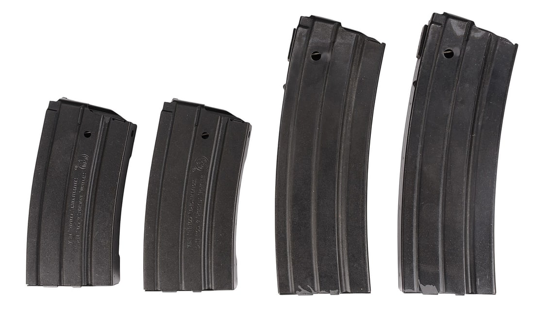 Ruger Mini 14 5.56mm Factory (New Old Stock) Magazine Lot of 4 (JGD) (1 of 4)