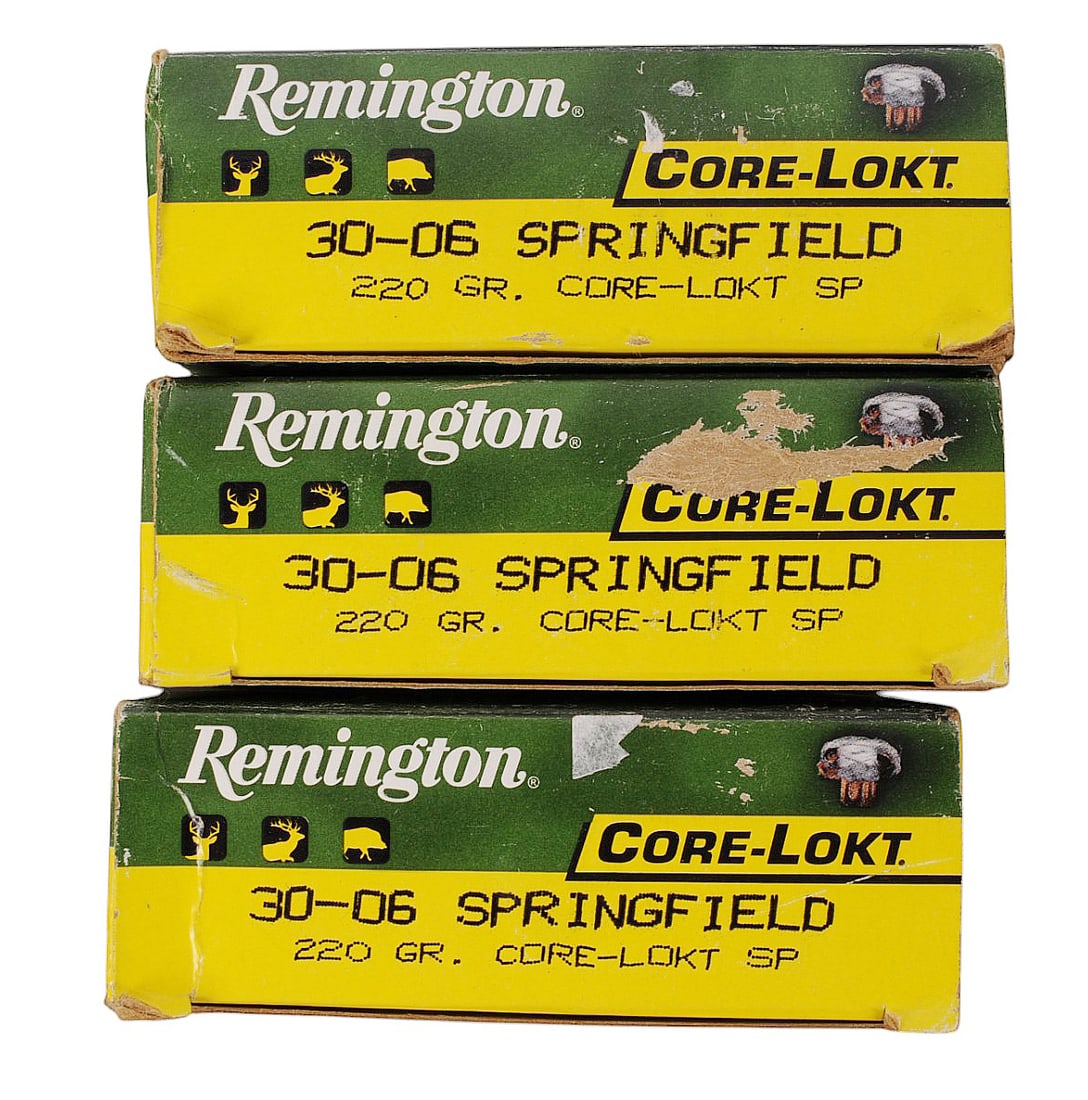 Remington Core LOKT 30-06 Springfield Box Lot of 3 60 Rounds  (RJP) (1 of 3)