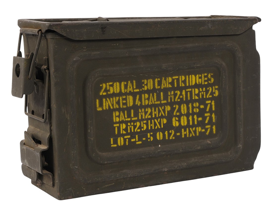 US Military Korean-Vietnam War era .30 Caliber Ammo Can (S4C) (1 of 8)