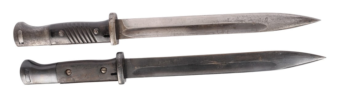 *German World War II K98 Mauser Bayonet Lot of 2 (CWA) (1 of 19)