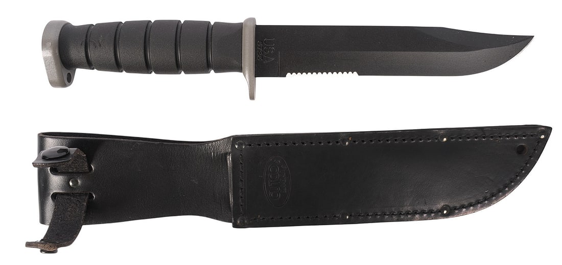 US Marine Corps Personalized CUTCO/KA-BAR Explorer Fighting Knife (HKR) (1 of 7)