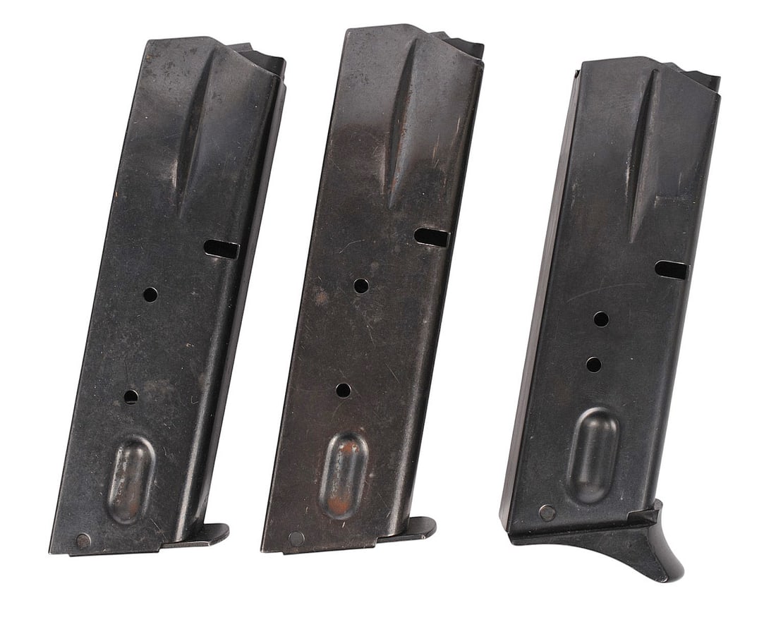 Smith & Wesson 5900 Series 10/15 Round 9mm Magazine Lot of 3 (RT) (1 of 5)