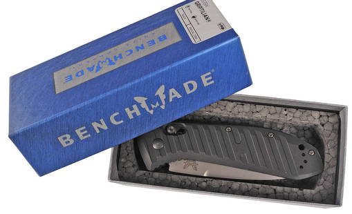 Benchmade Griptilian Spring Assisted Folding Pocket Knife with Original Box (APL): A Benchmade Griptilian Spring Assisted Folding Pocket Knife with Original Box in good to very good condition. The knife appears to be missing the pants clip.