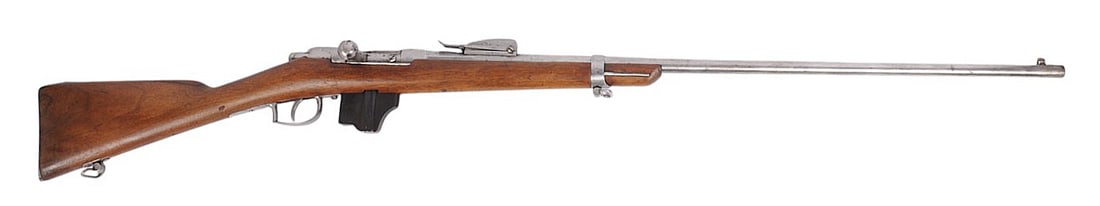 Dutch M1871 Beaumont 1878 Dated 11mm Sporterised Bolt Action Rifle No FFL(MAT1): A Dutch M1871 Beaumont 1878 Dated 11mm Sporterised Bolt Action Rifle in good condition with a bright and defined bore. The action appears to function properly with little to no original finish left. T