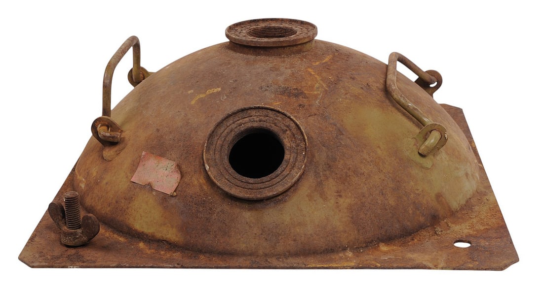 Rare Inert Warsaw Pact Communist Anti-Landing Craft Coastal Mine (XHS) (1 of 7)