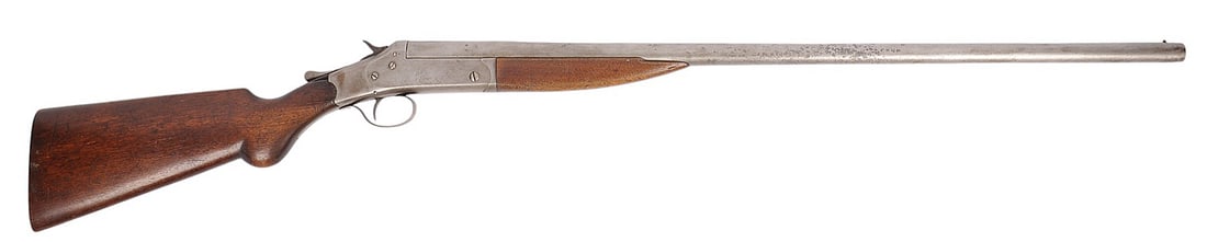 Enders Royal Westerners 16 Ga. Single Shot Break Action Shotgun FFL #NSN(RCT1): An Enders Royal Westerners 16 Ga. Single Shot Break Action Shotgun in good condition with a dirty bore. The action appears to function properly with heavy wear to the original finish and moderate wear