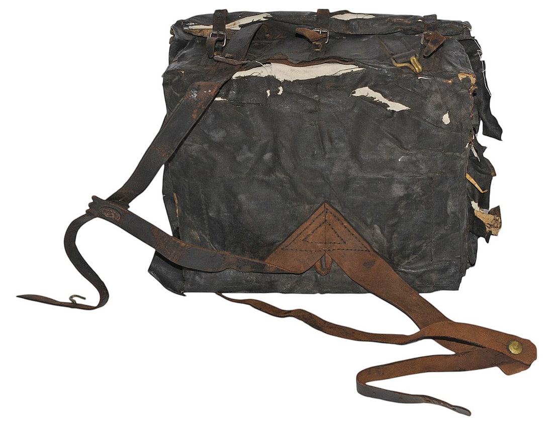 Rare Civil War Union Field M1855/57 Knapsack(C2M) (1 of 16)