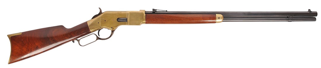 Uberti Model 66 45LC Lever Action Sporting Rifle FFL#90054 (KTS1): A Uberti Model 66 45LC Lever Action Sporting Rifle in good to very good condition with a bright and defined bore. The action appears to function properly with minor wear to the original finish and sto
