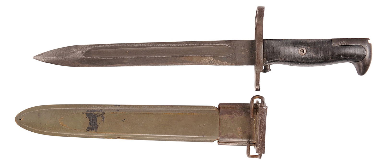 US Military USGI WWII M1 Garand Bayonet (A) (1 of 8)
