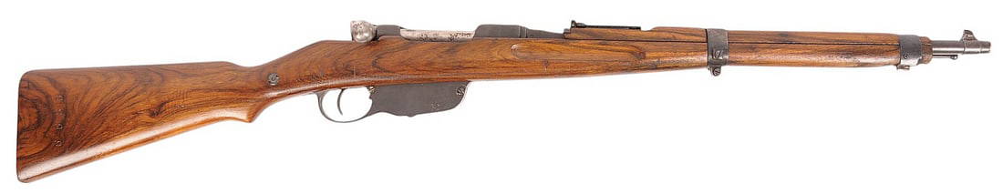 Bulgarian Contract 1903 Steyr M95 8x56 Straight Pull Bolt Action Carbine FFL Required 9899E (CWA1): A Bulgarian Contract 1903 Steyr M95 8x56 Straight Pull Carbine in very good condition with a good condition bore. The action appears to function properly with little wear to the original finish and st