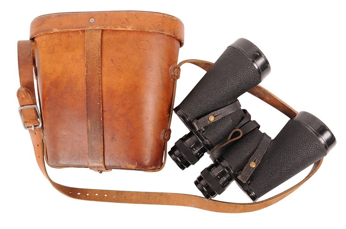 US Navy WWII 1942 Dated Spencer Lens Company Maritime Observation Binoculars (O2S) (1 of 13)