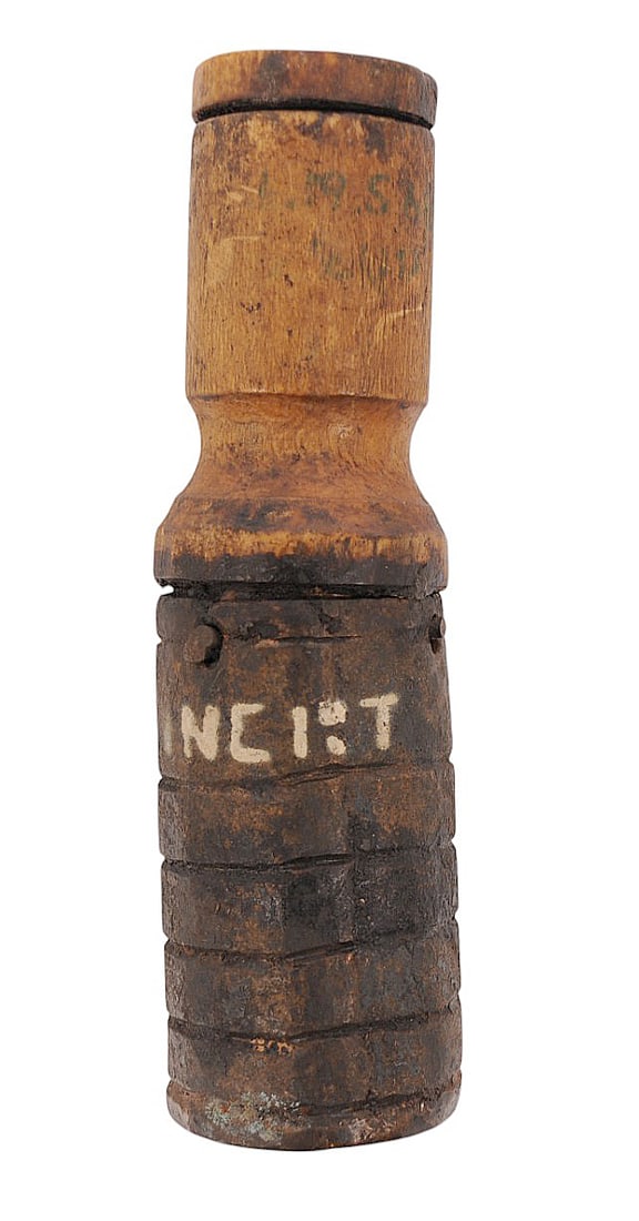 Scarce Inert Viet Cong Vietnam War era "Jungle" Stick Grenade (C4P) (1 of 3)