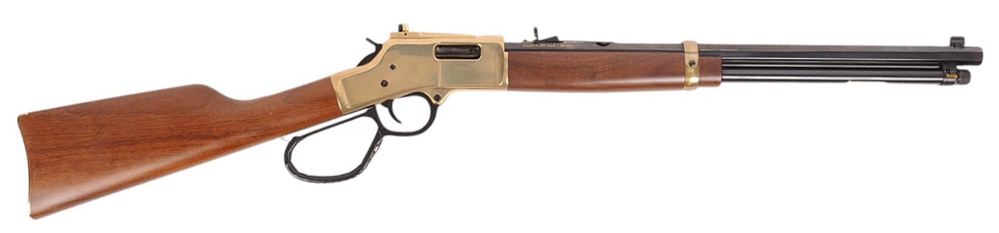 Henry Model H006M Big Boy Classic Magnum 357 Mag / 38 SPL Lever Action Rifle FFL#BB0111978M (M2A1): A Henry Model H006M Big Boy Classic Magnum 357 Mag / 38 SPL Lever Action Rifle in very good condition with a bright and defined bore. The action appears to function properly with little to no wear to