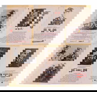 Fantastic Group Lot of *German Luftwaffe WWII Knight's Cross Recepient Autographed Photographs (A): A Fantastic Group Lot of *German Luftwaffe WWII Knight's Cross Recepient Autographed Photographs in very good condition. Includes back ground information on the pilots. Ink-signed photos.
