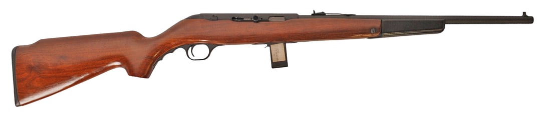 Mossberg Model 352KB 22LR Semi Auto Rifle FFL NSN (J2D1): A Mossberg Model 352KB 22LR Semi Auto Rifle in good to very good condition with a bright and defined bore but needs light cleaning. The action appears to function properly with minor wear to the origi