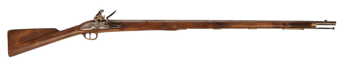 Dixie Gun Works Reproduction Tower 2nd Pattern Brown Bess 75. Caliber Flintlock Musket No FFL (S2M1): A Dixie Gun Works Reproduction Tower 2nd Pattern Brown Bess 75. Caliber Flintlock Musket in good to very good condition with a dark bore. The action appears to function properly with minor surface rus