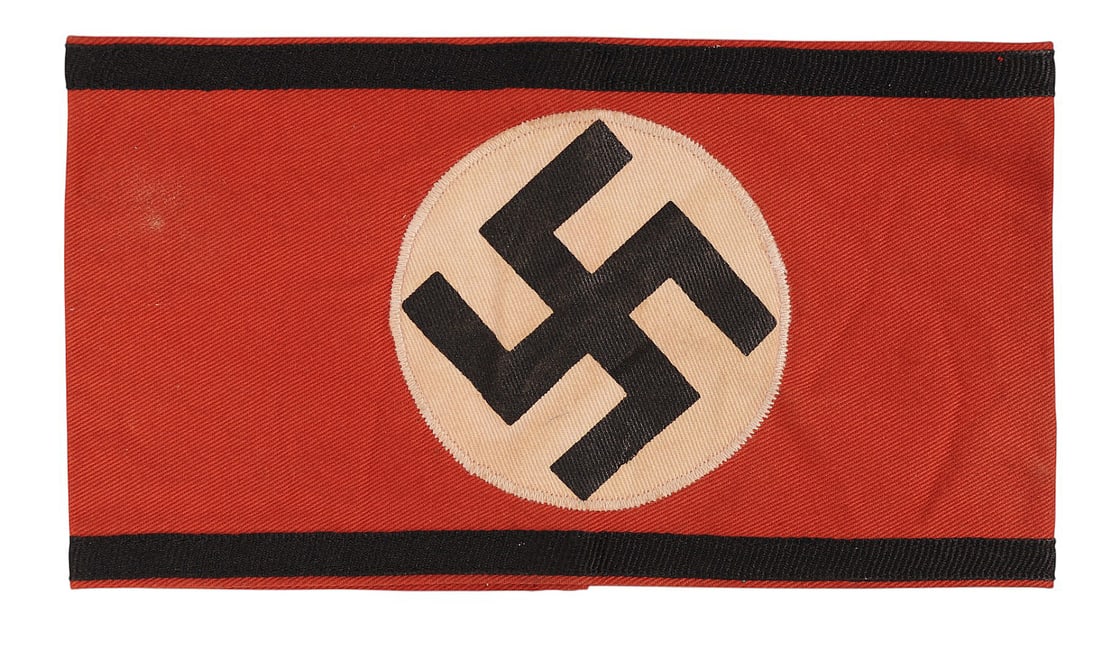 *German WWII SS 1943 Dated Armband(A2H) (1 of 5)