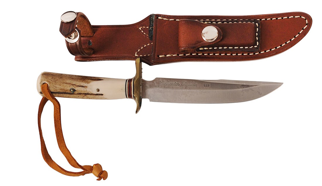 Scar "Model 1" Style Jacksonville / Zacharias Fighter NO. 27 Knife Certified Miniature (A2H) (1 of 8)