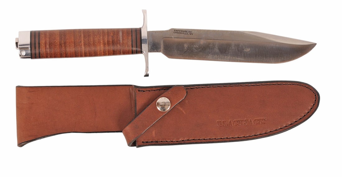 Black Jack Classic Model No. 1-7 "Classic Hunter" Fixed Blade Knife (A2H) (1 of 12)