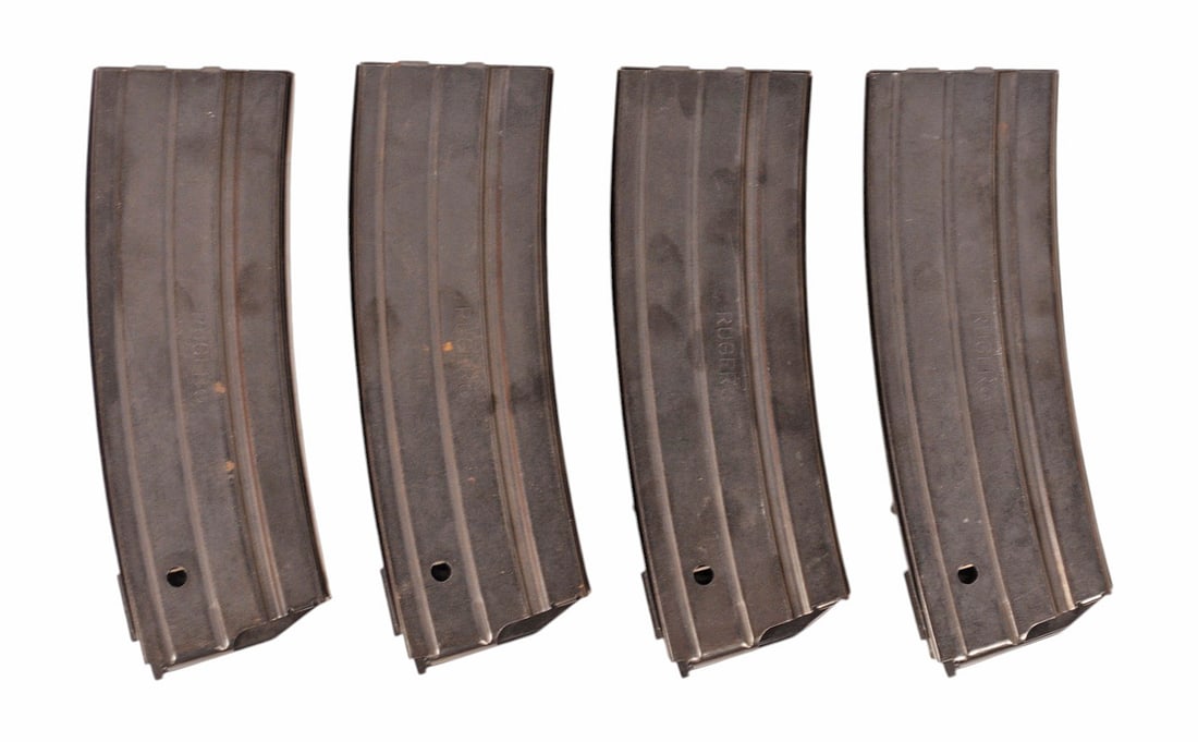Ruger Mini 14 223 Rem 30 Rd. Magazine Group Lot of 4(D2A) (1 of 5)